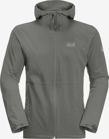 JACK WOLFSKIN Outdoorjas in Groen: voorkant