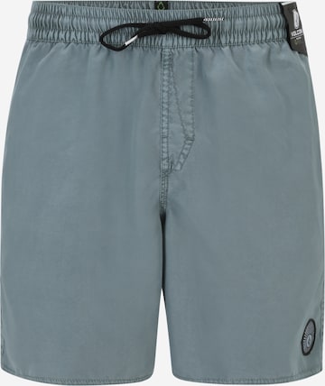 Volcom - Bermudas en gris: frente