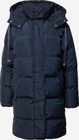 Warehouse Winter Coat in Blue: front