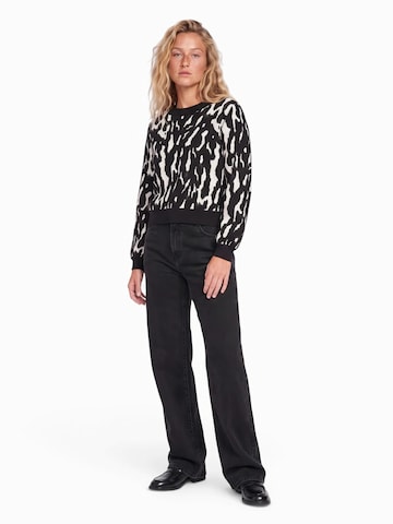 VERO MODA Sweter 'VMNANCY' w kolorze czarny