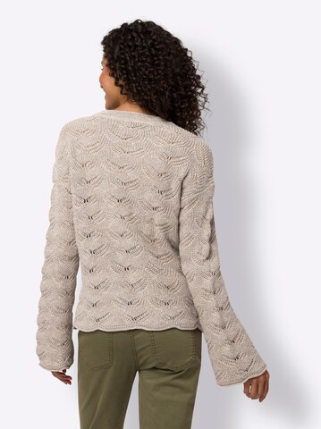 heine Neulepaita 'Ajour' värissä beige