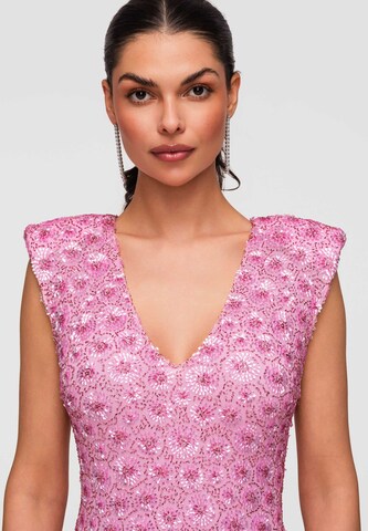 Ombre Evening dress in Pink