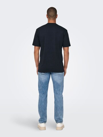 Only & Sons T-Shirt 'KARTER' in Blau