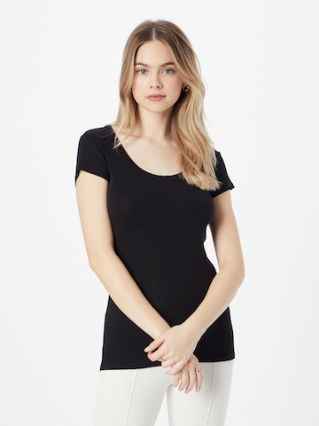 Tricou de la 10Days pe negru: față