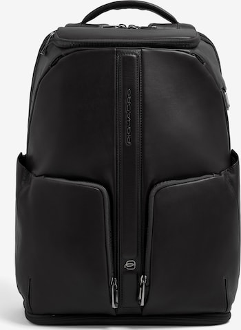 Piquadro Rucksack in Schwarz: Vorderseite