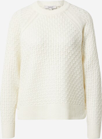 b.young Sweater 'TINKA' in White: front