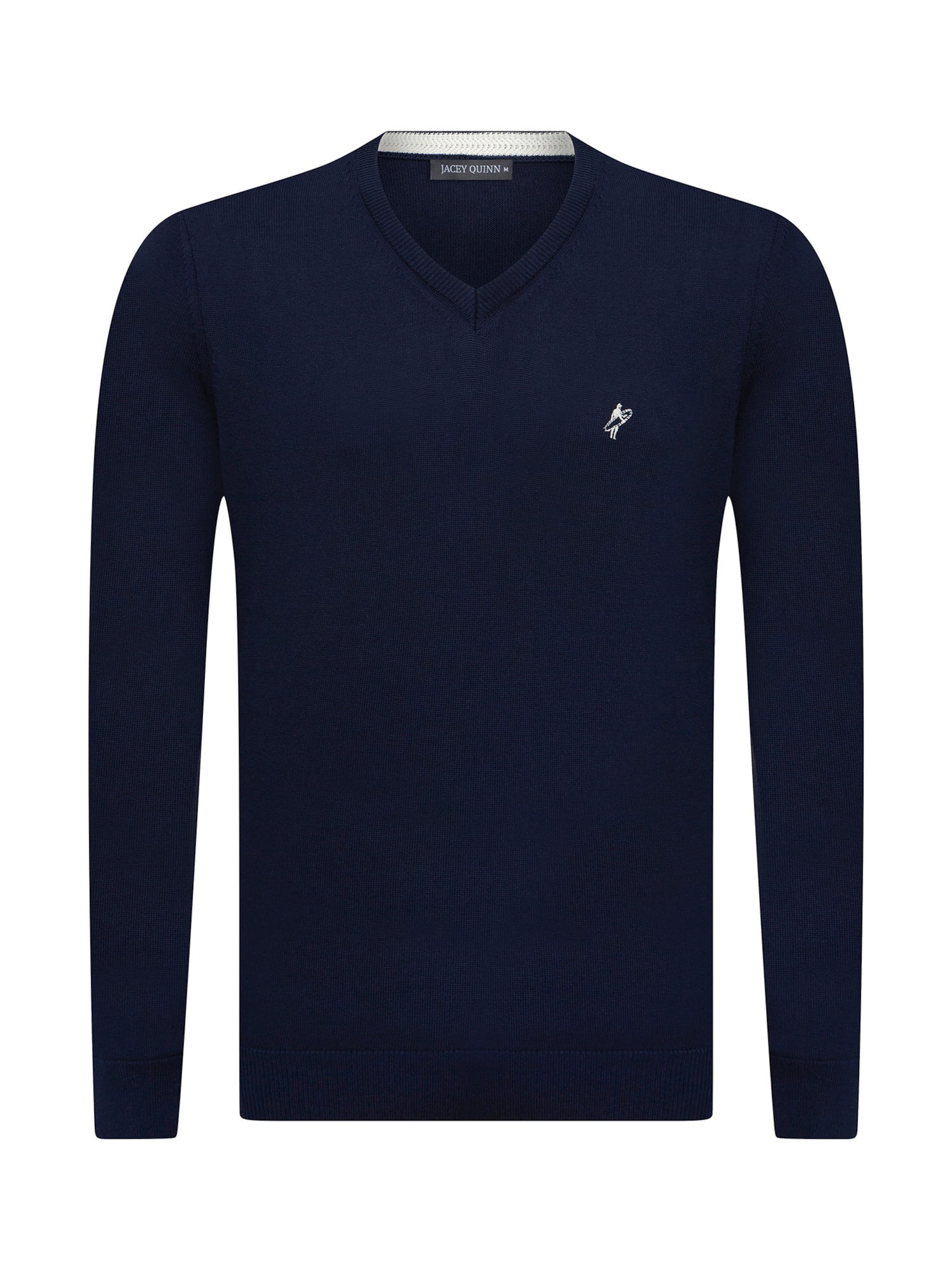 Pullover di Jacey Quinn in blu: frontale