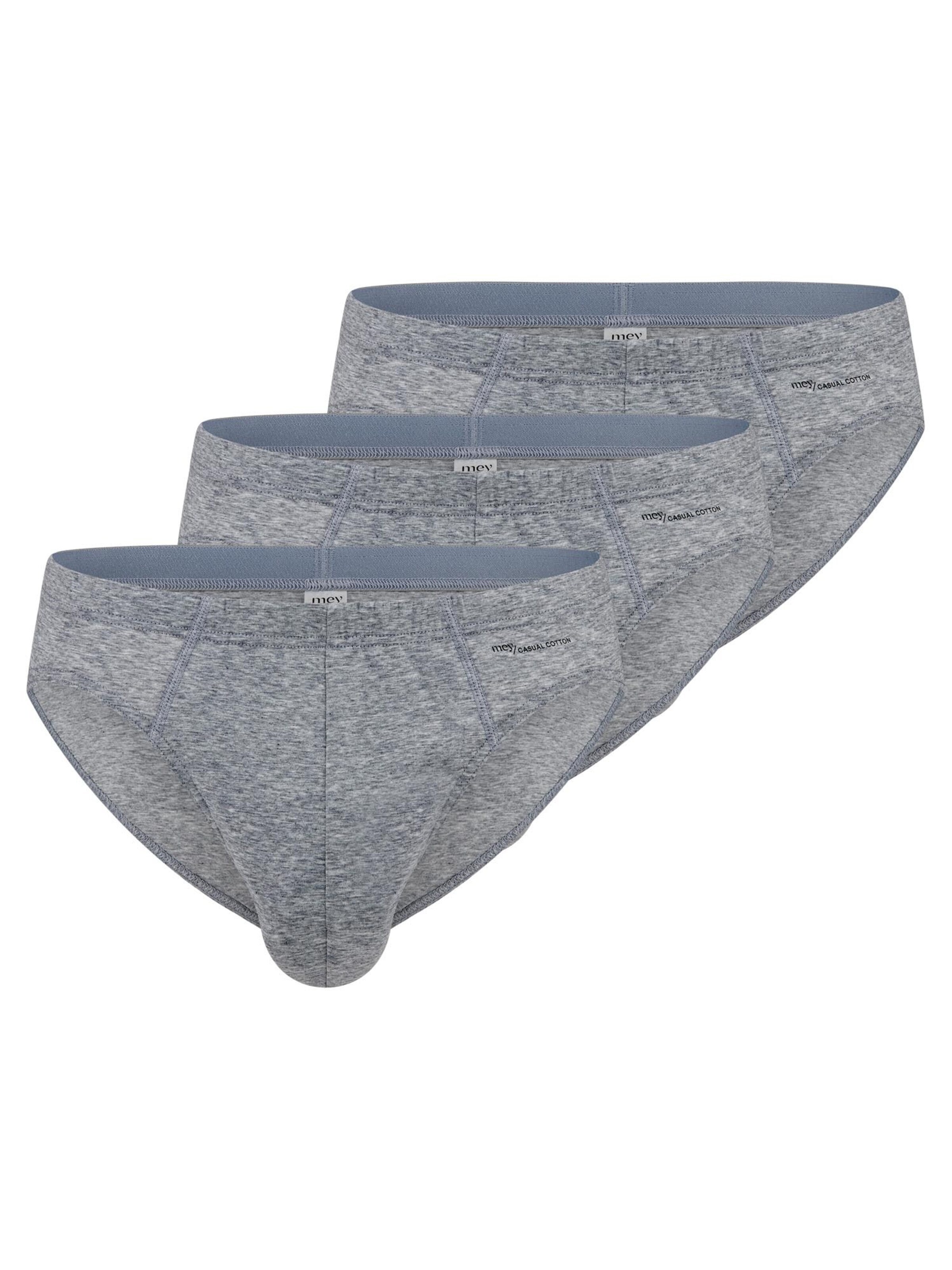 Mey Slip 'Casual Cotton'‌ in Grau: Vorderseite