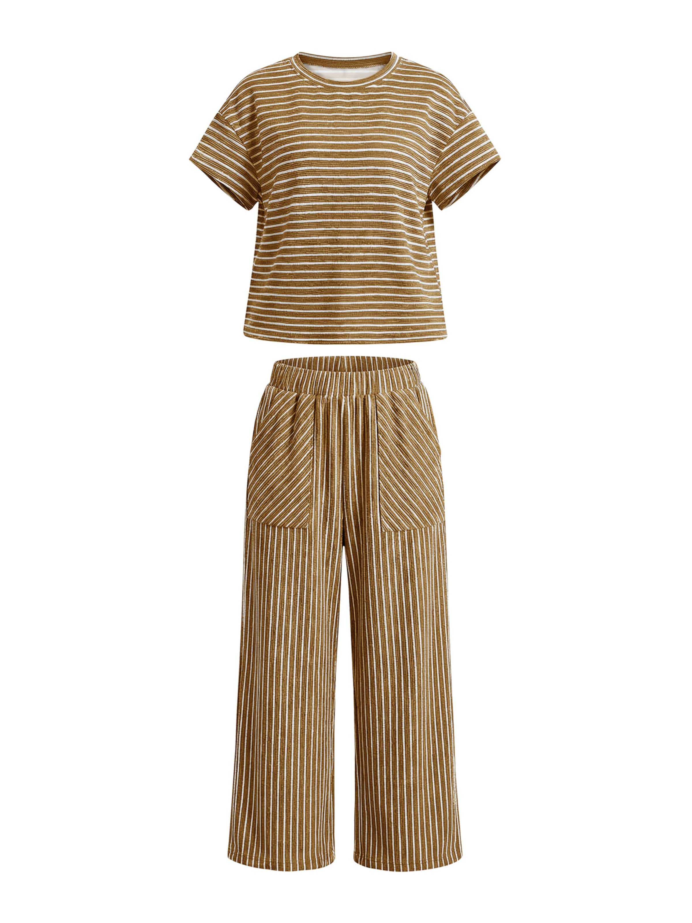 Imily Bela Nohavicový kostým - Hnedá: predná strana