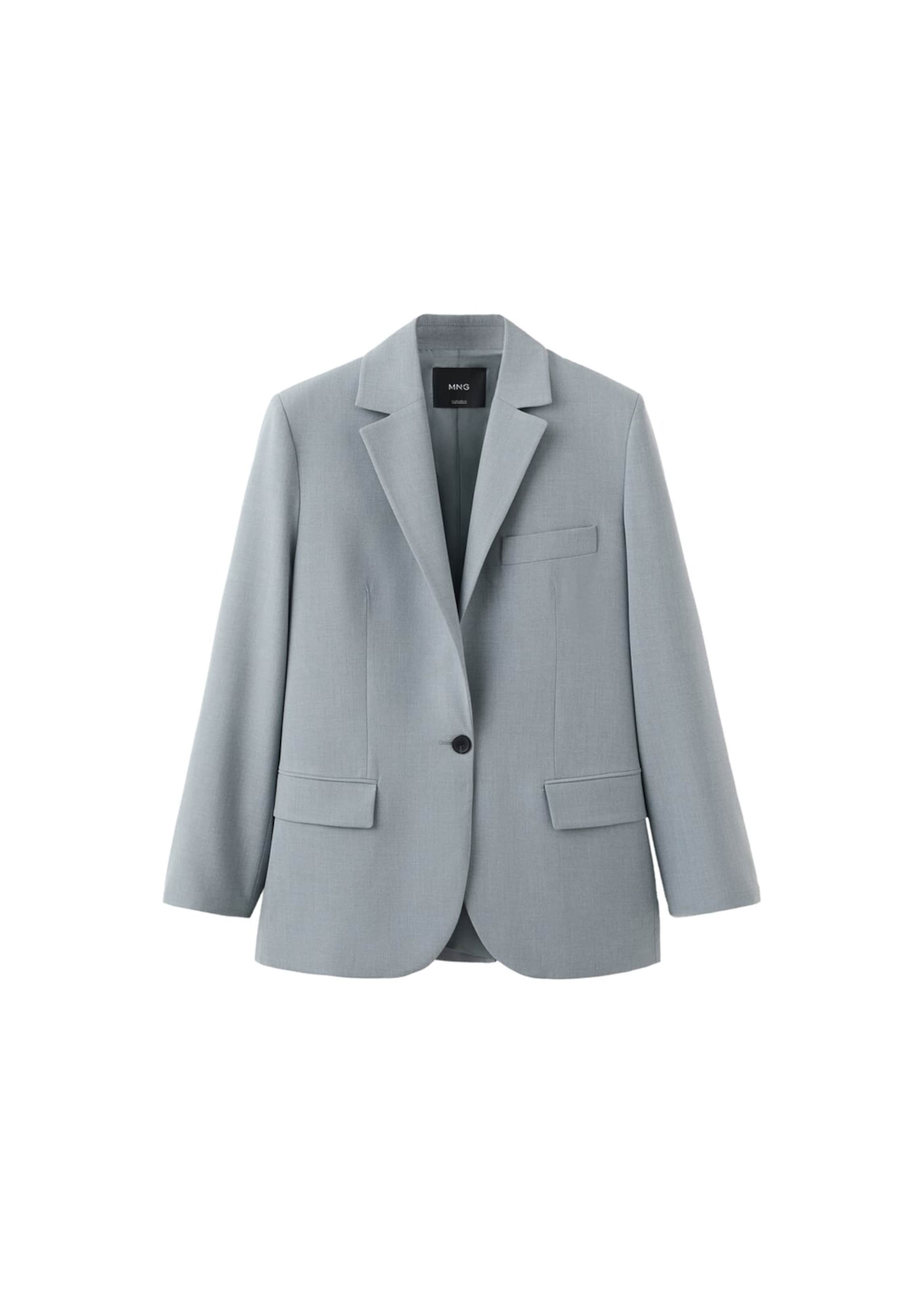 MANGO Blazer in Blau: Vorderseite