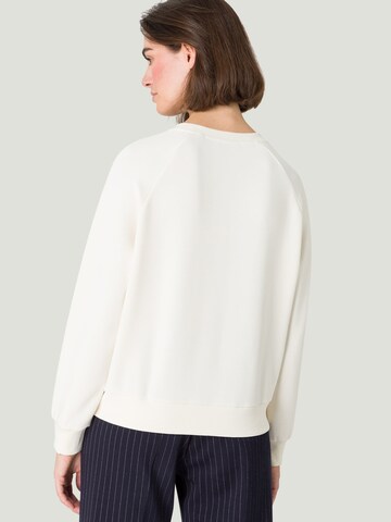 Sweat-shirt zero en beige : devant