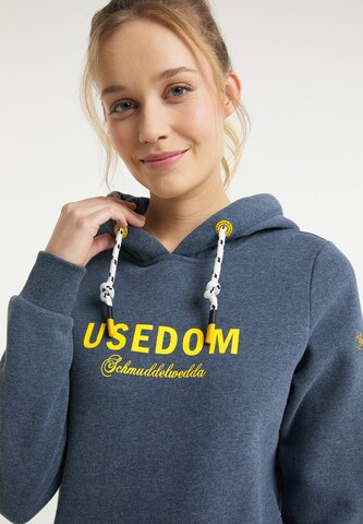 Sweat-shirt 'Usedom' Schmuddelwedda en bleu
