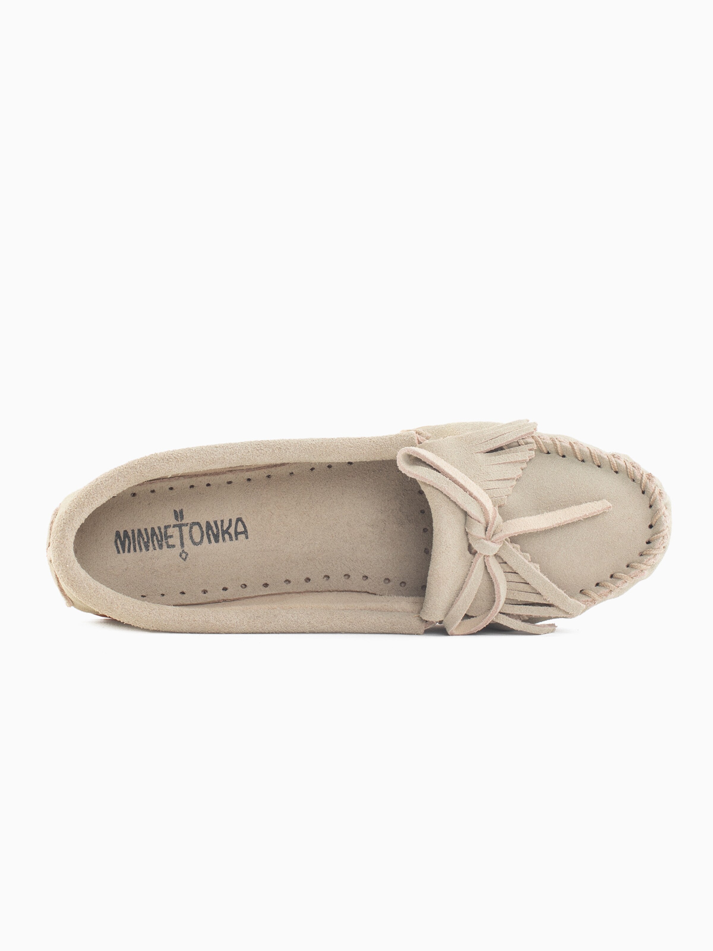 Minnetonka Μοκασίνι 'Kilty' σε μπεζ
