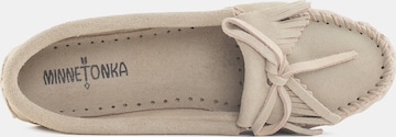 Minnetonka Moccasin 'Kilty' in Beige