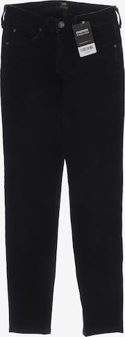 Lee Jeans in 25 in Black: front