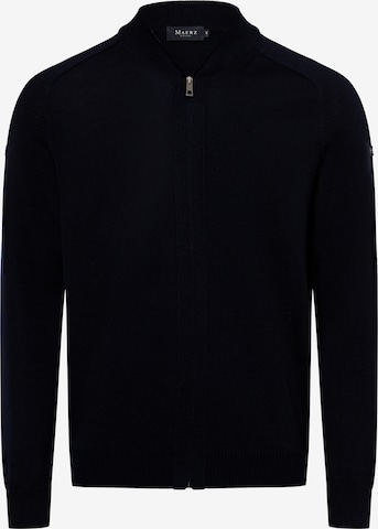 MAERZ Muenchen Gebreid vest in Blauw: voorkant
