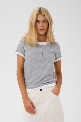 CULTURE - Camiseta 'Rachel' en gris: frente