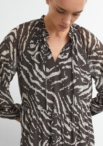 COMMA Kleid in Braun