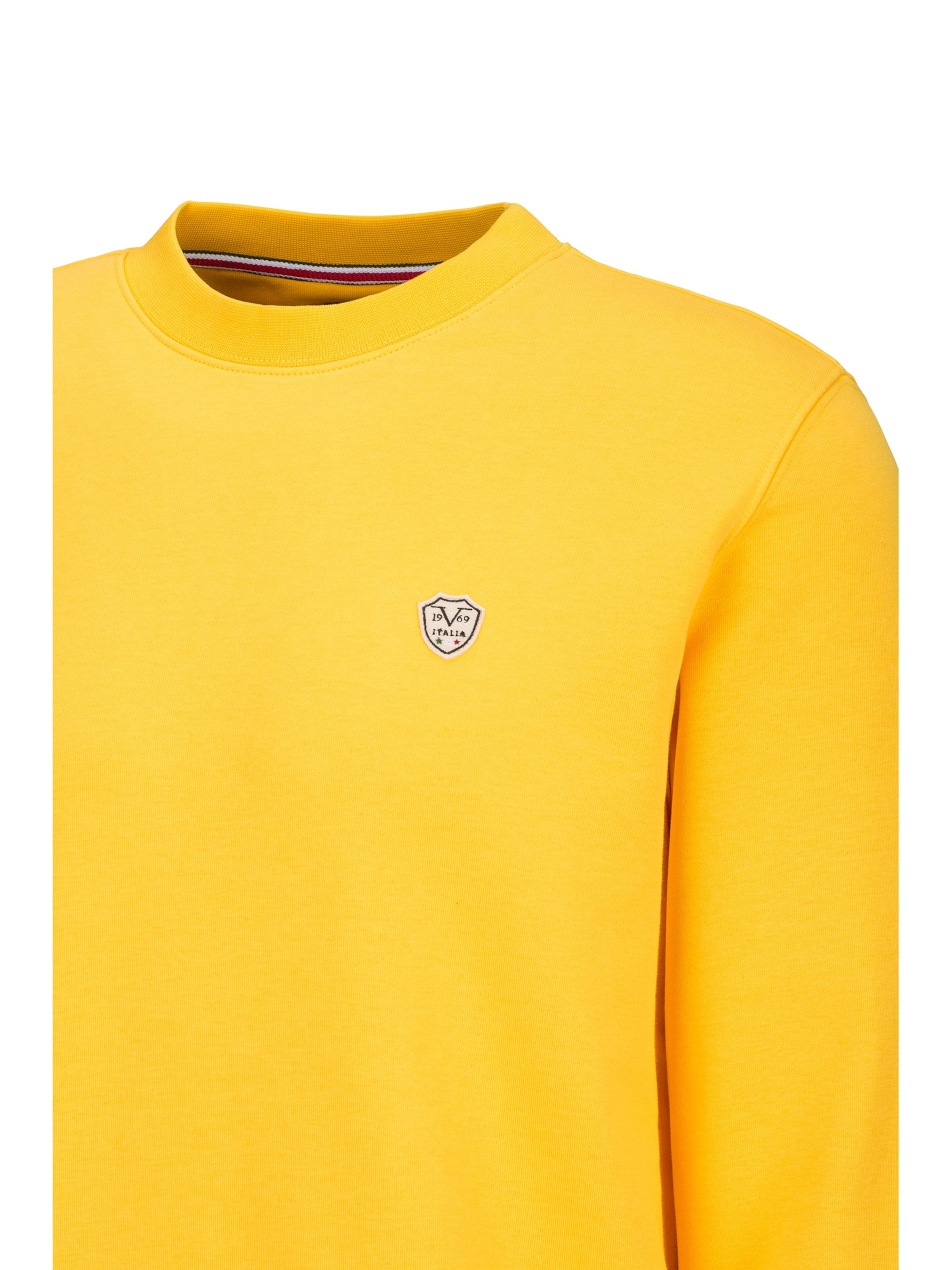 19V69 ITALIA - Sudadera 'Nico' en amarillo
