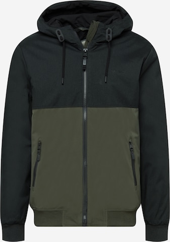 Veste mi-saison 'ROENN' Ragwear en vert : devant