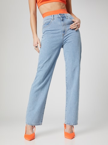 Smiles Regular Jeans 'Nevio' in Blauw: voorkant