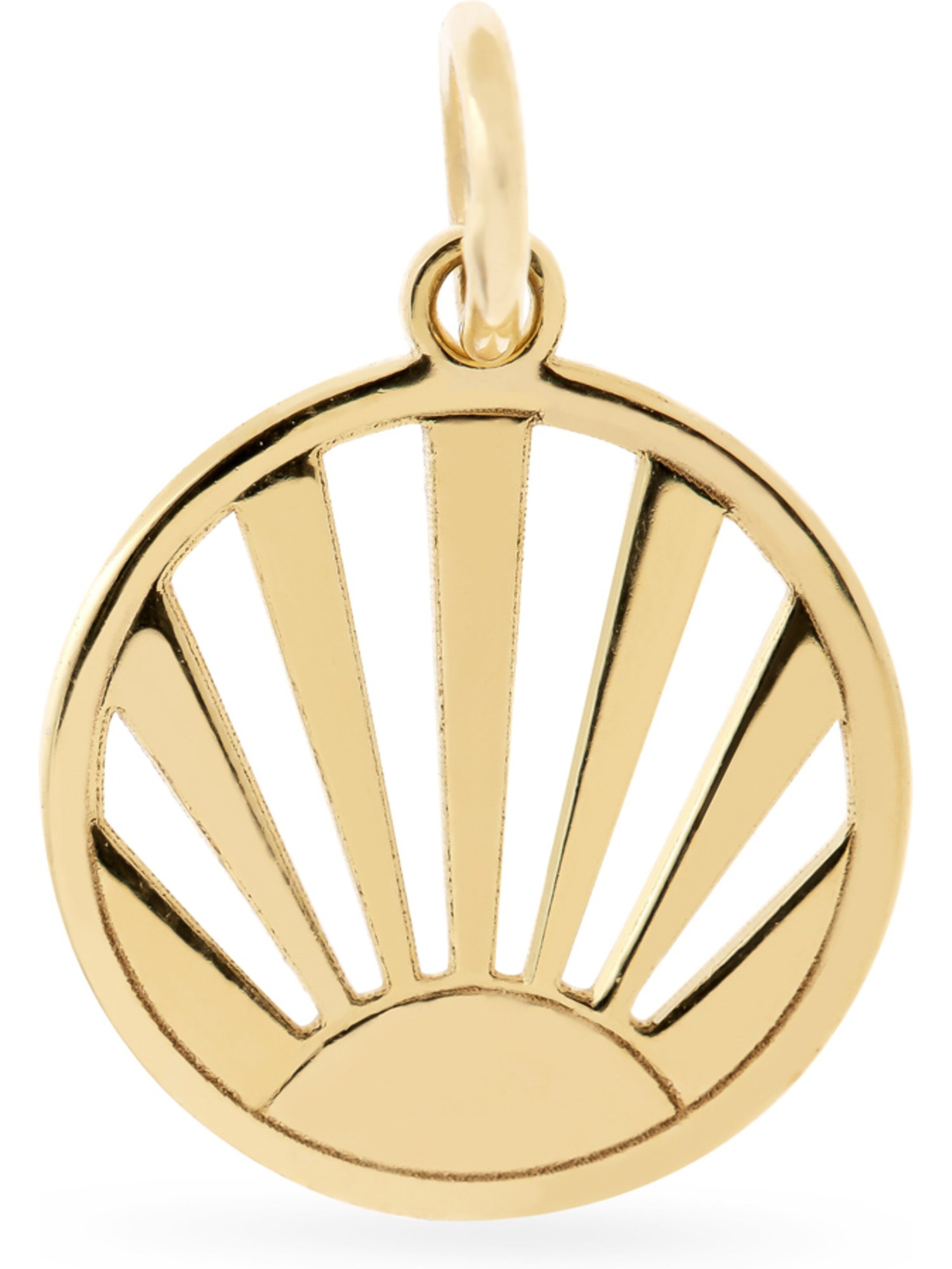 FAVS Pendant in Yellow: front