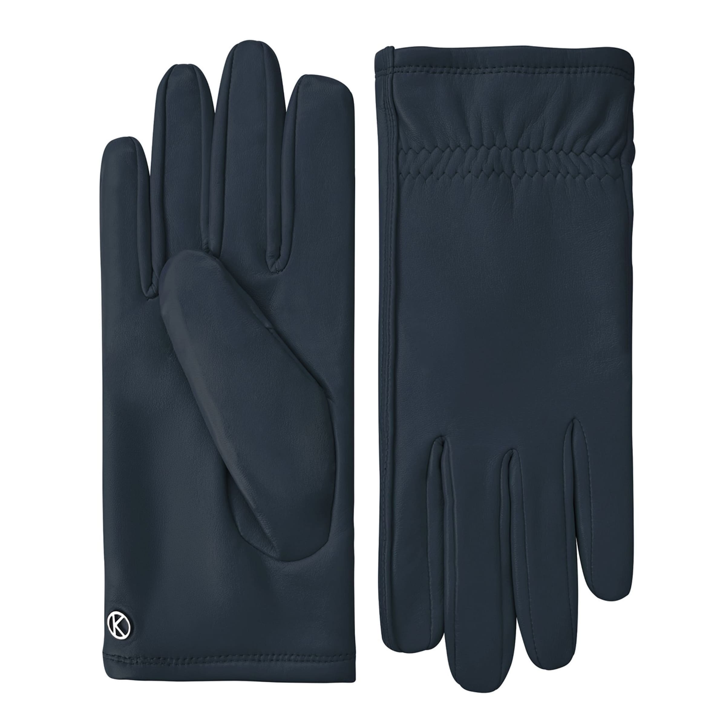 KESSLER Vingerhandschoenen 'Sadie' in Grijs: voorkant