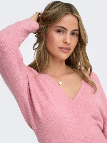 ONLY Sweater 'ONLWINNIE' in Pink