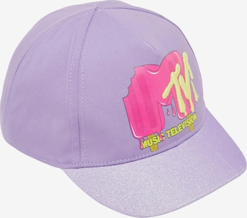 NAME IT Hat 'MYXUN' in Purple: front