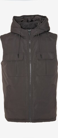 BIG STAR Bodywarmer 'Yves' in Grijs: voorkant