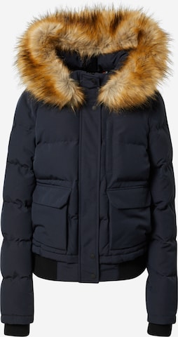 Veste d’hiver 'Everest' Superdry en bleu : devant