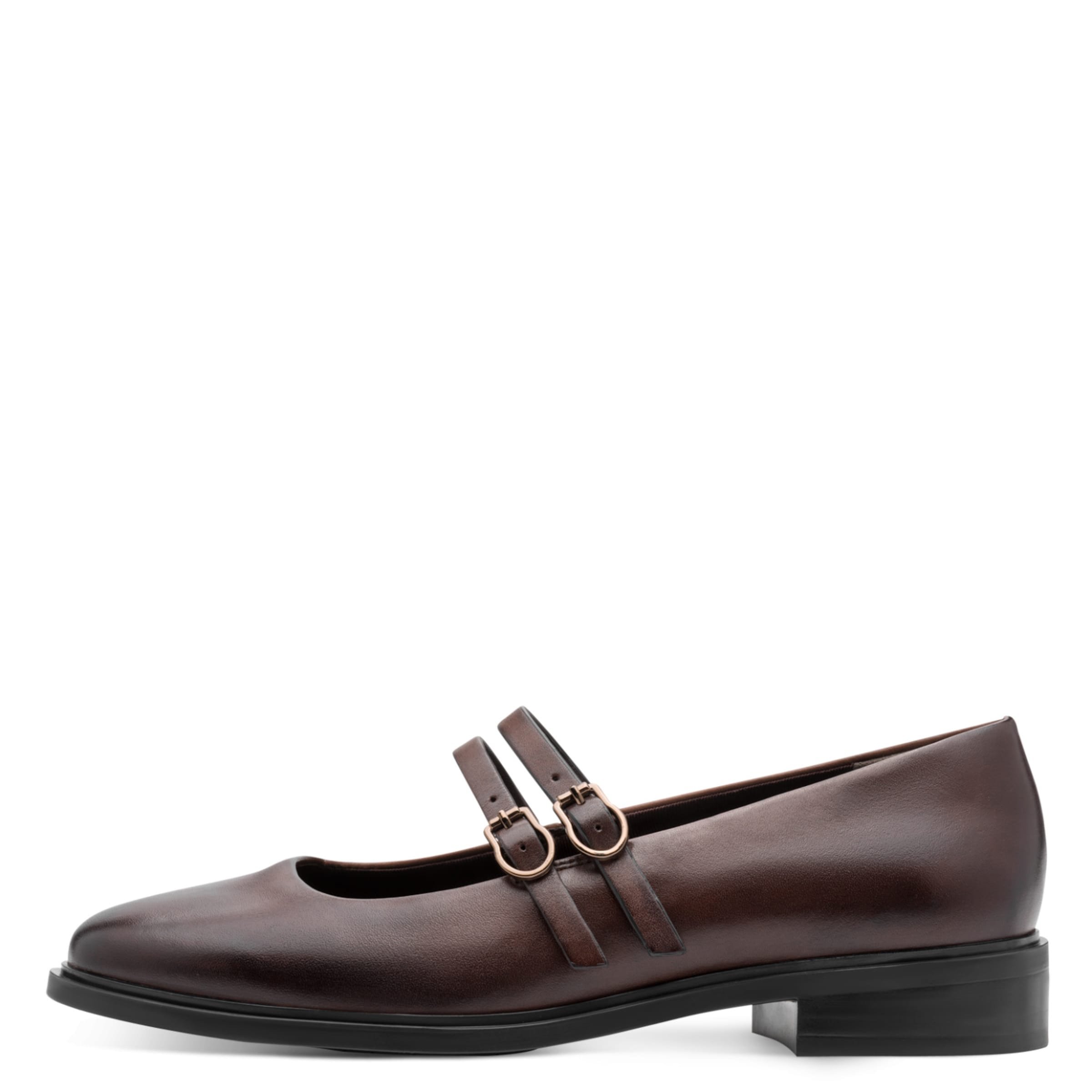 Tamaris Strap ballerina in Brown