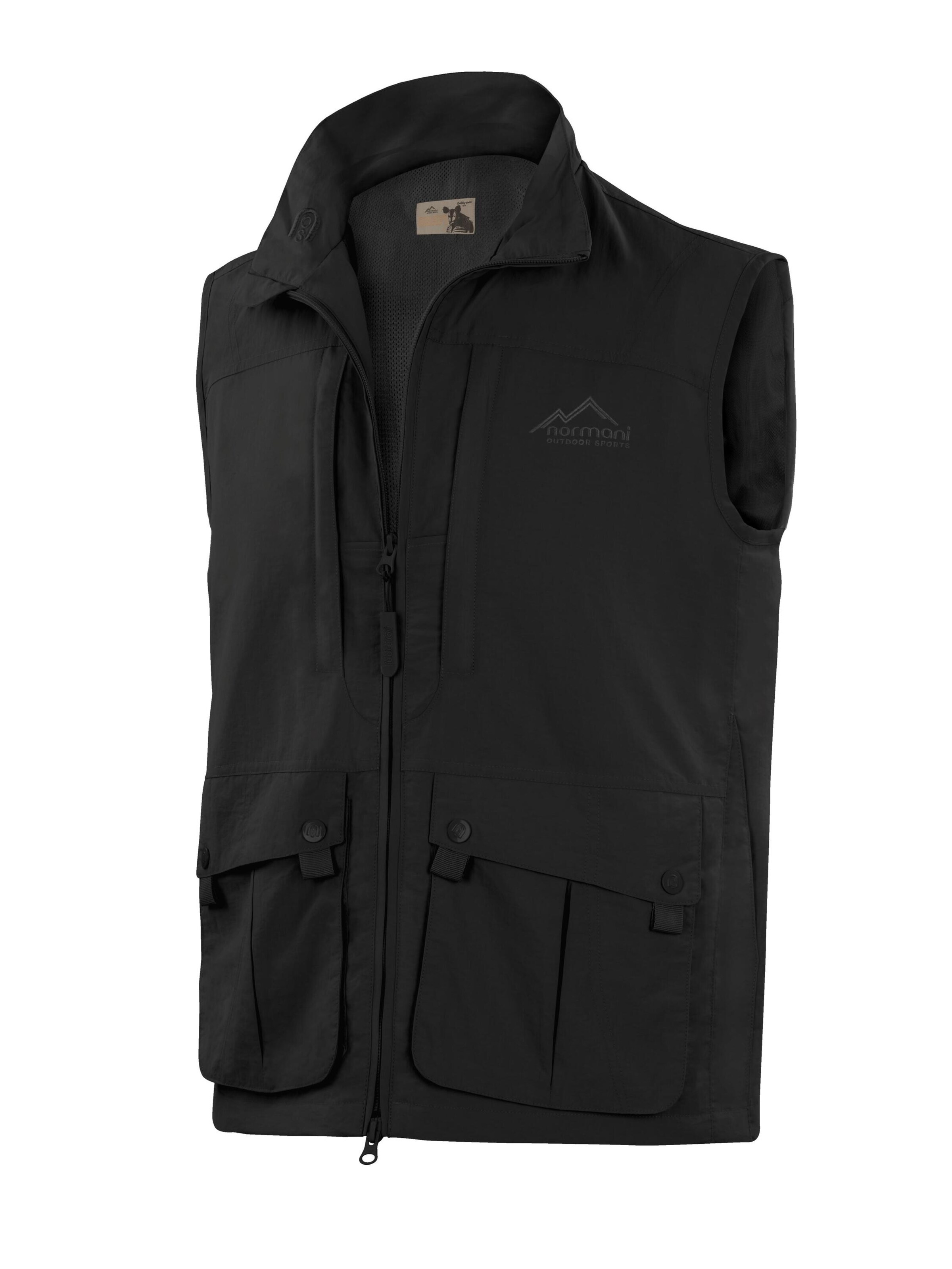 Gilet de sport 'Okapi' normani en noir