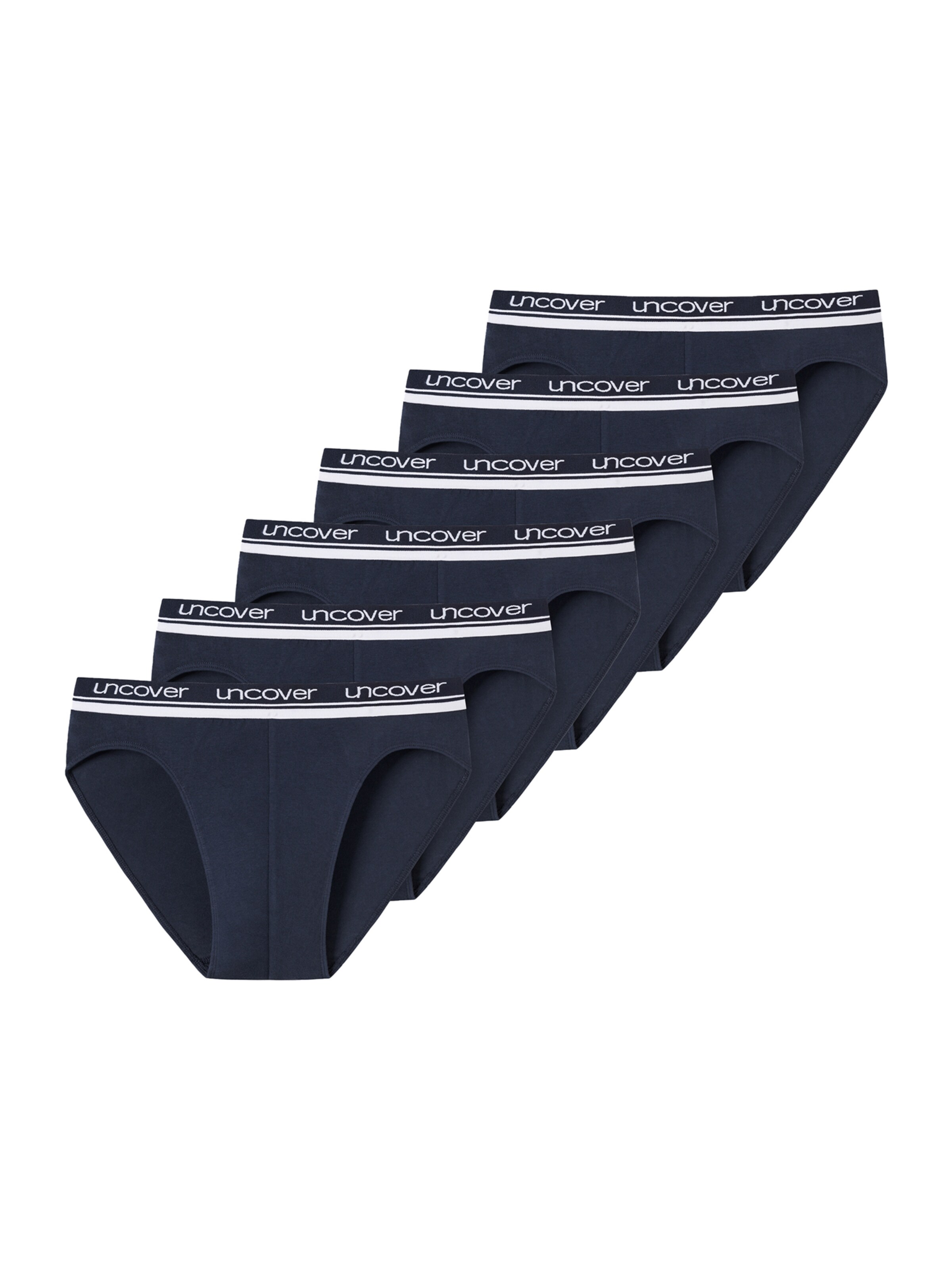 uncover by SCHIESSER Slip in Blauw: voorkant