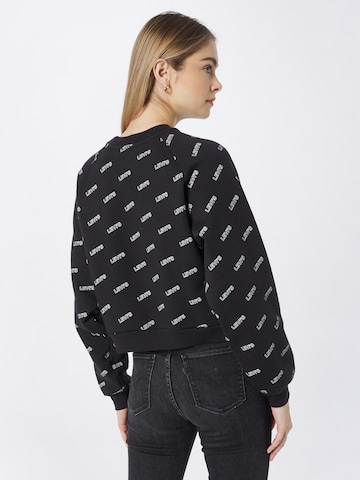 LEVI'S ® Sweatshirt 'Vintage Raglan Crewneck Sweatshirt' in Zwart