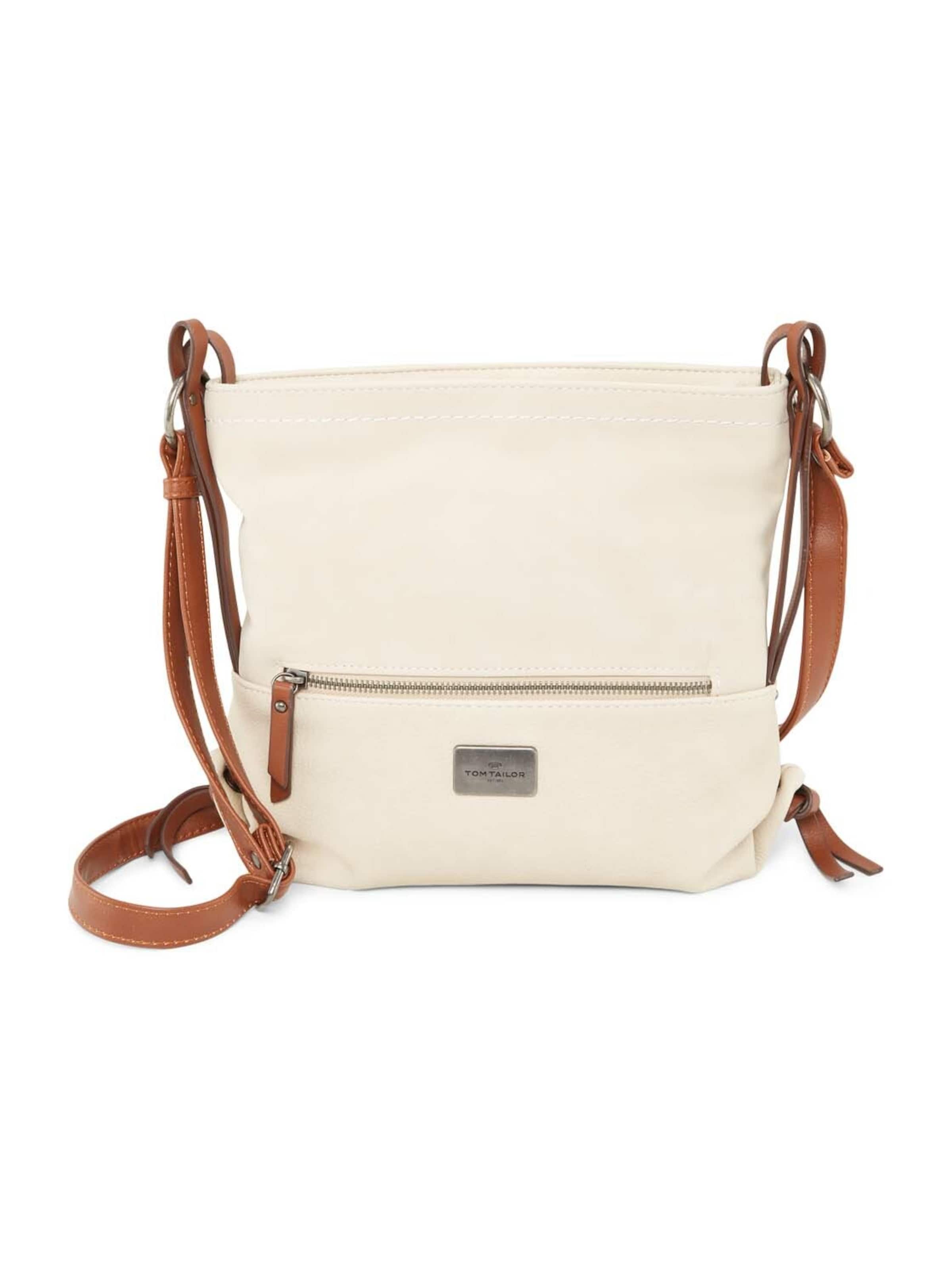 Sac à bandoulière 'Elin' TOM TAILOR en beige : devant