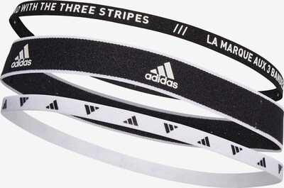 ADIDAS PERFORMANCE Sporthoofdband in de kleur Zwart / Wit, Productweergave