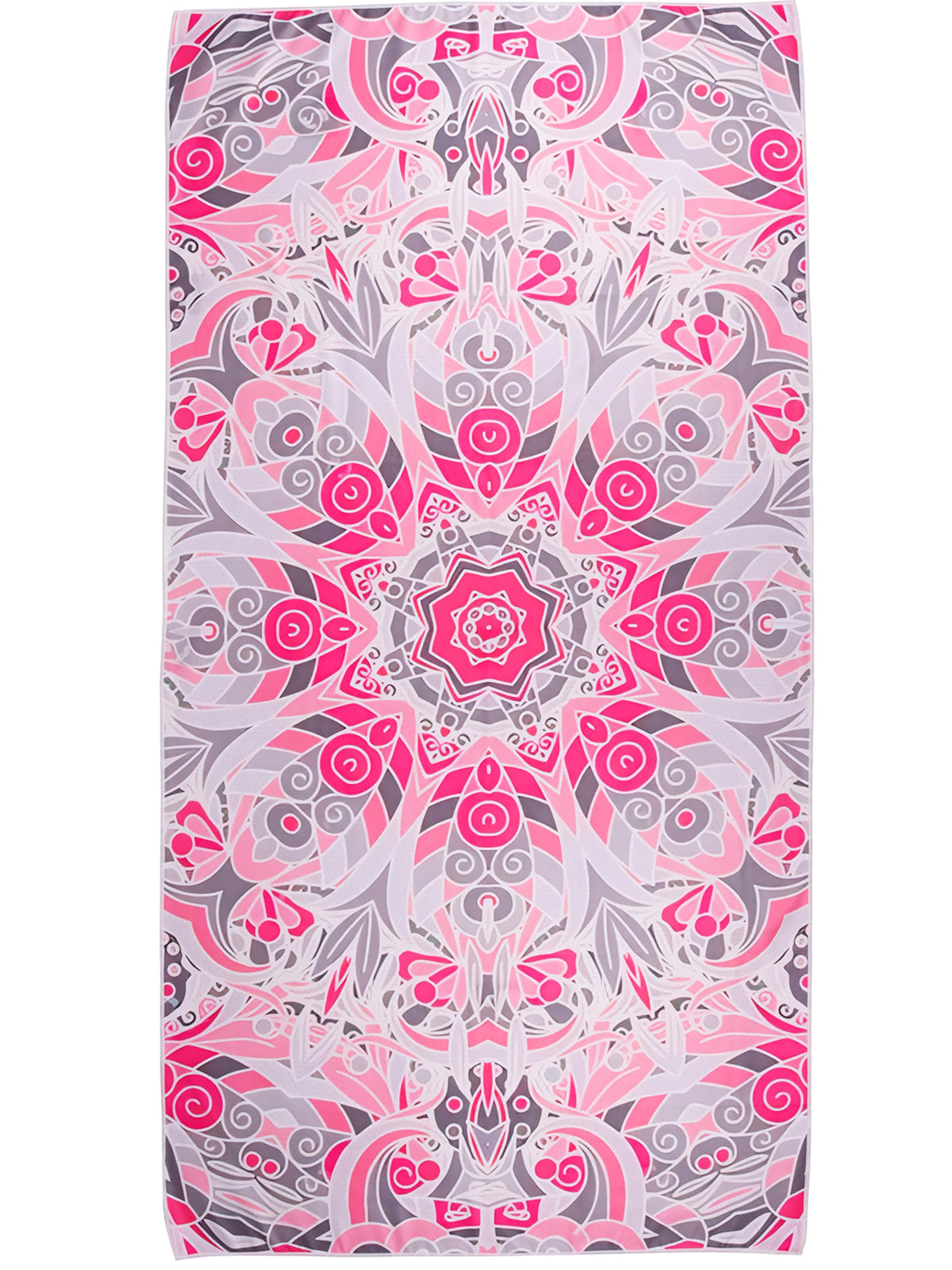 Capelli New York Beach Towel 'Mandala Boho' in Pink: front