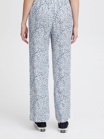 ICHI Regular Trousers 'IHAya' in Blue