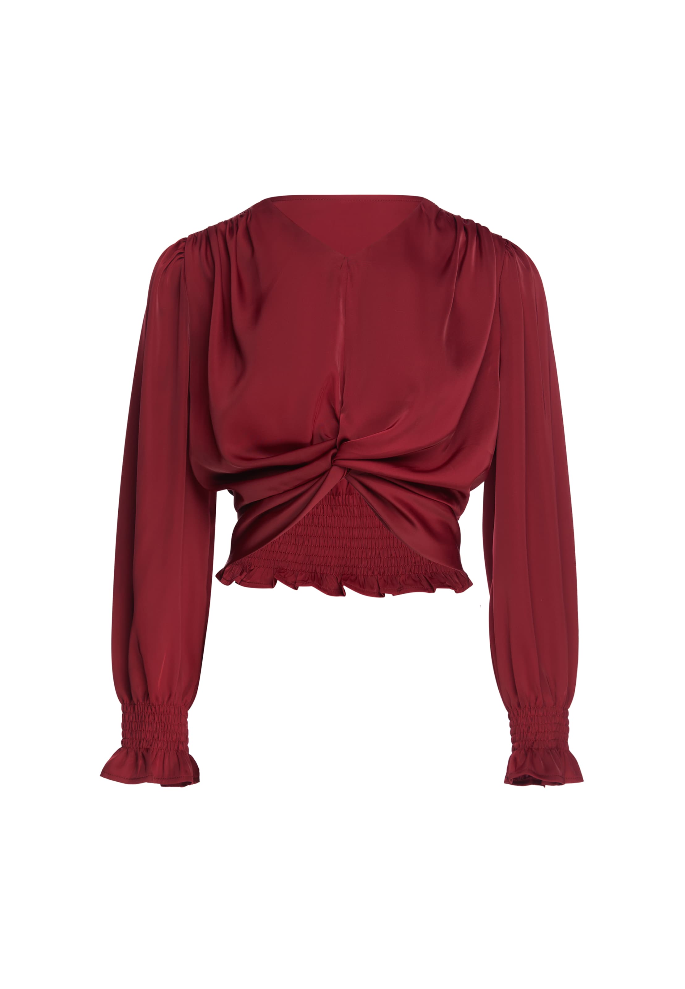 usha BLACK LABEL - Blusa em vermelho: frente