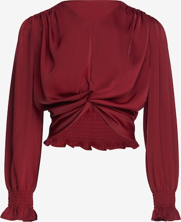 usha BLACK LABEL - Blusa em vermelho: frente