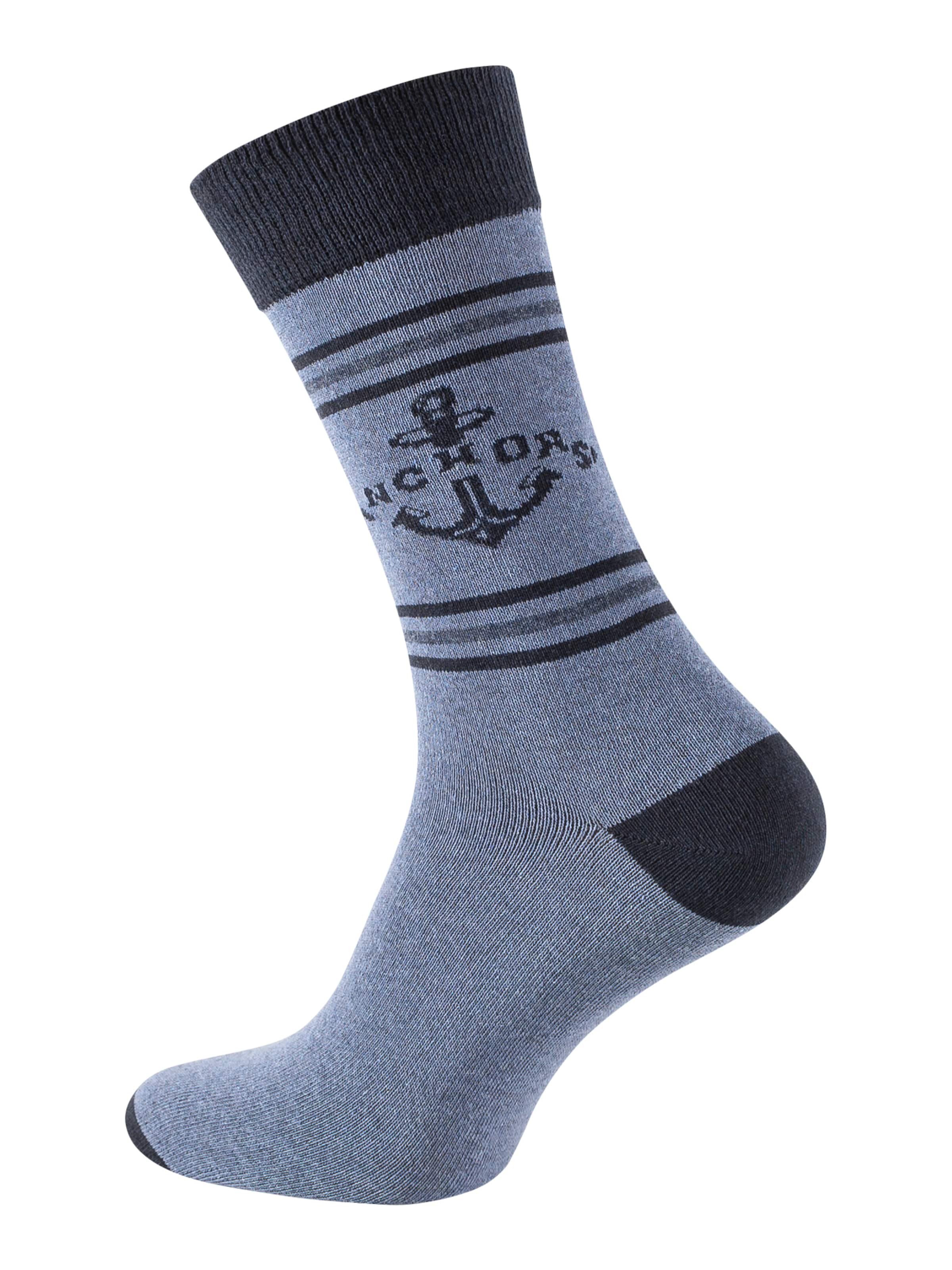 Calzino 'Maritim' di Cotton Prime in blu