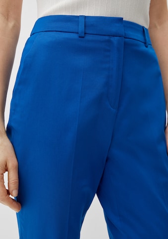 s.Oliver BLACK LABELregular Chino hlače - plava boja
