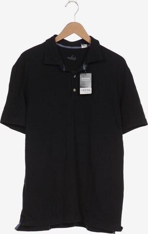 Van Laack Shirt in XXL in Black: front