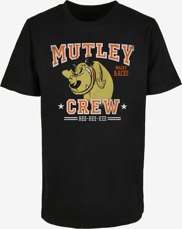 Maglietta 'Wacky Races - Mutley Crew' di ABSOLUTE CULT in nero: frontale