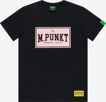Tricou 'Mpunkt 03' de la Benlee pe negru: față