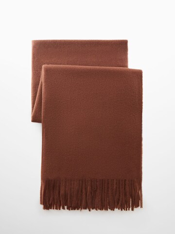 MANGO Scarf in Brown