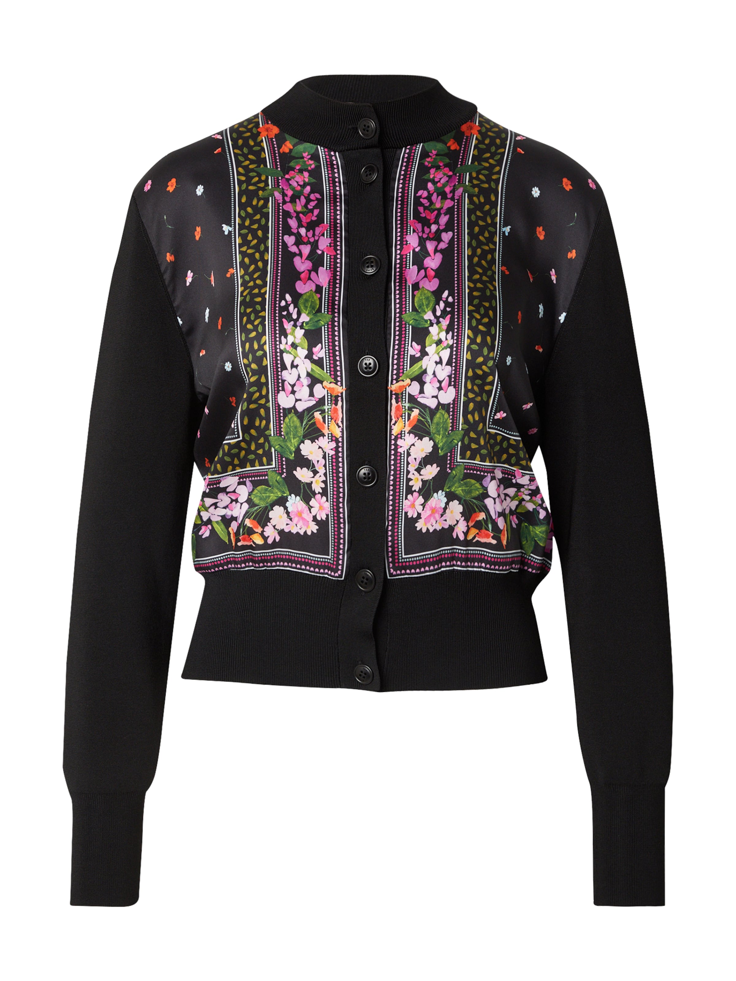 Ted Baker Knit cardigan in Green / Purple / Orange / Black, Item view