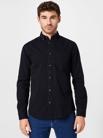 Fit confort Chemise 'Bryce' Only & Sons en noir : devant