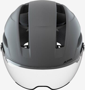 Alpina Helmet 'Soho Visor' in Grey